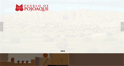 Desktop Screenshot of pojoaque.org