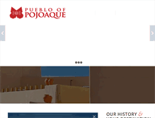 Tablet Screenshot of pojoaque.org